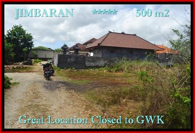 DIJUAL TANAH MURAH di JIMBARAN 500 m2 di Jimbaran Ungasan