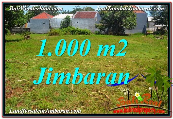 DIJUAL TANAH MURAH di JIMBARAN 1,000 m2 di Jimbaran Ungasan